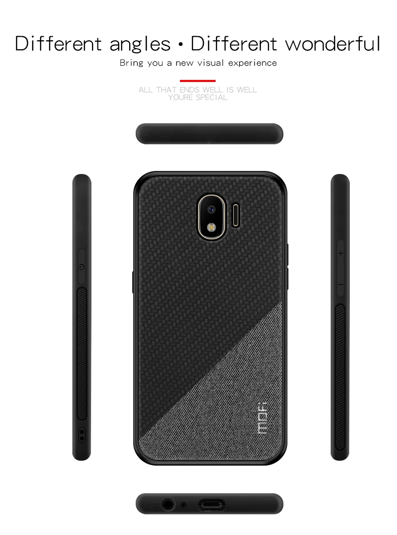 MOFI для Samsung Galaxy J2 Core чехол из искусственной кожи силиконовый телефона