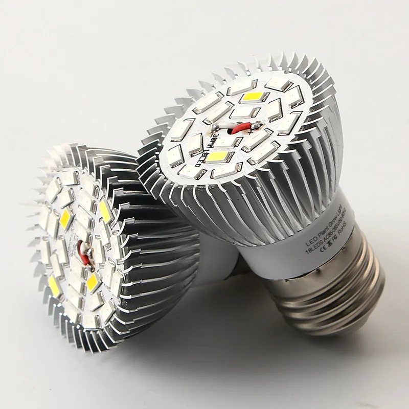 2019 T.Y.S светодиодный светильник для выращивания E27 220V SMD5730 лампада лампы роста