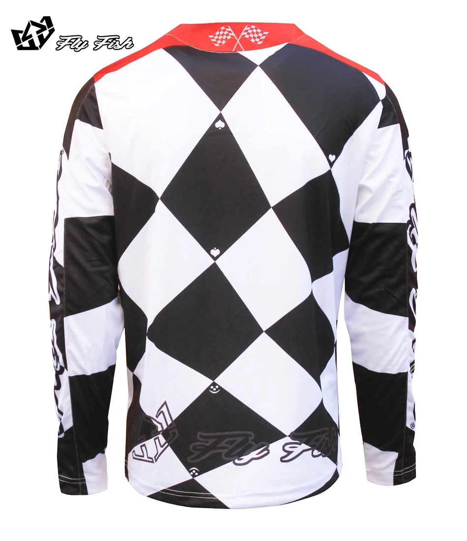 Футболка для мотокросса Fly Fish футболка GP Джерси ATV BMX SE Air внедорожный горный