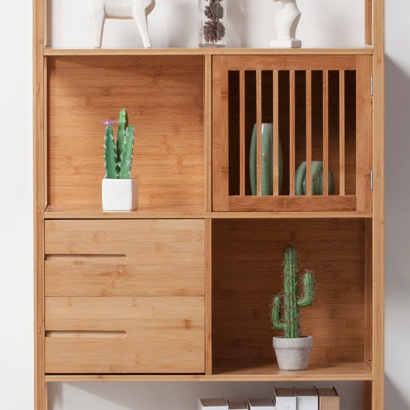 Модные Простые современные книжные Чехлы Louis из бамбука|Книжные шкафы| |