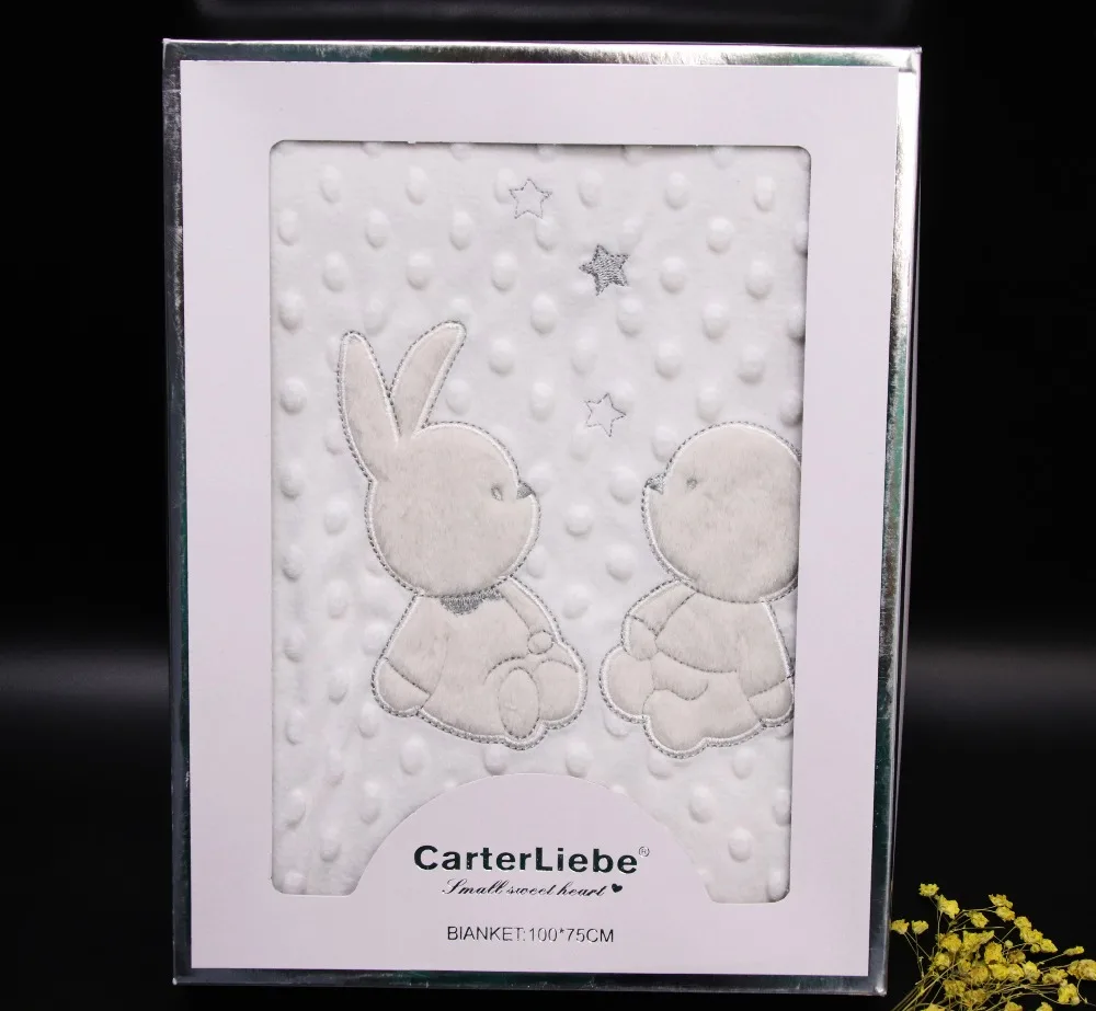 Carterliebe одеяло с подарочной коробкой для детей 0 2 лет|Одеяла и пеленки| |