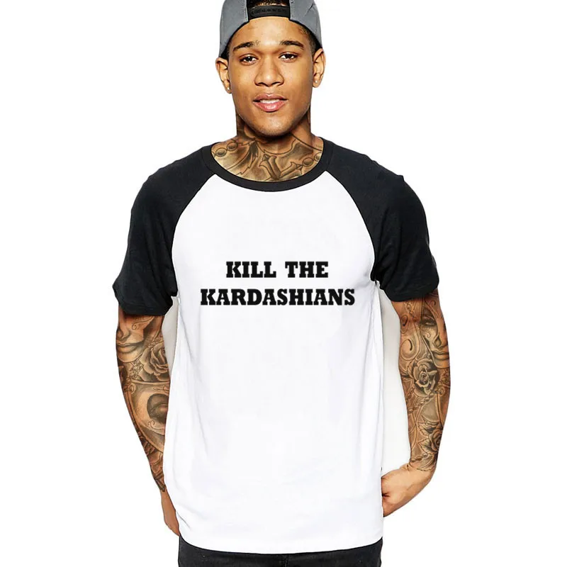 Kill The Kardashians Футболка мужская органический хлопок короткий рукав рубашка мужские