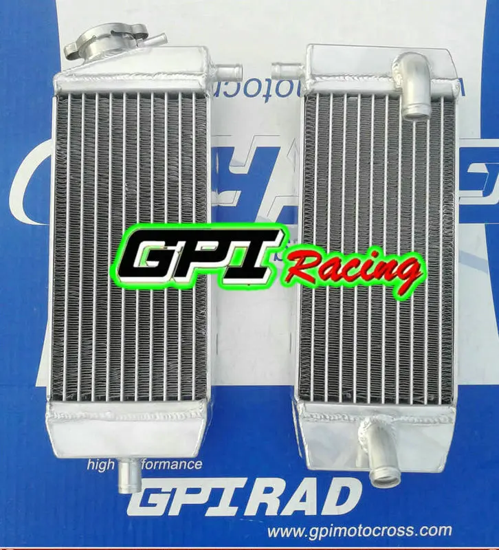 Алюминиевый радиатор для KAWASAKI KXF250 KX250F KX 250F 04 05 2004 2005 RH & LH GPI Racing|Охлаждение