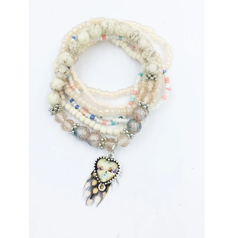 7 шт./компл. оптовая продажа Розничная популярная новинка Женский браслет с 2019