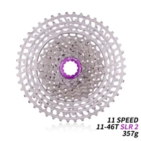 mtb 11 speed 11 46t slr 2 bicycle 11s flywheel cassette 11v hg velocidades 11 46t k7 for mtb gx x1 nx m8000 with 10 speed hub