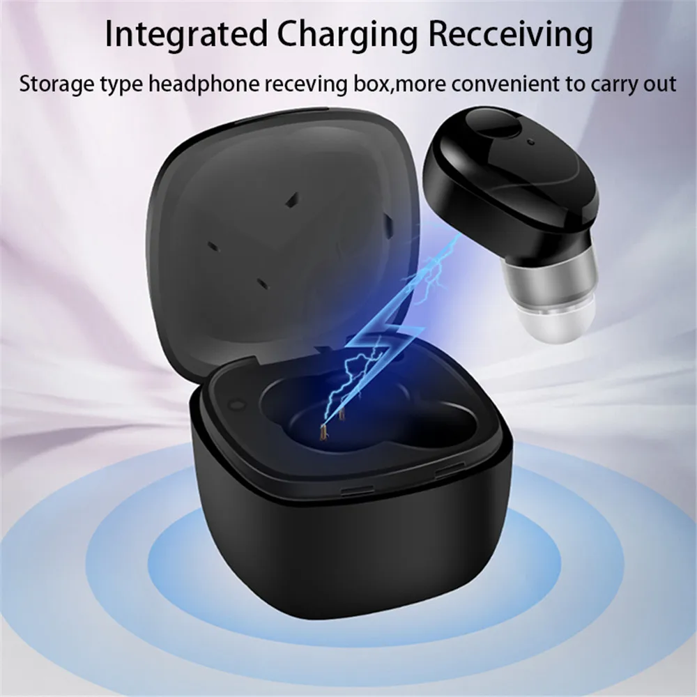Bluetooth-наушник на одно ухо наушники с микрофоном для вождения Бизнес Беспроводной