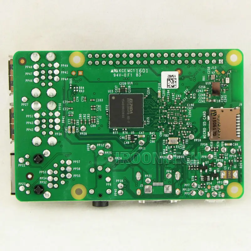 RS версия (сделано в Великобритании): оригинальный Raspberry Pi 3 модели B 1 ГБ LPDDR2 BCM2837 Quad
