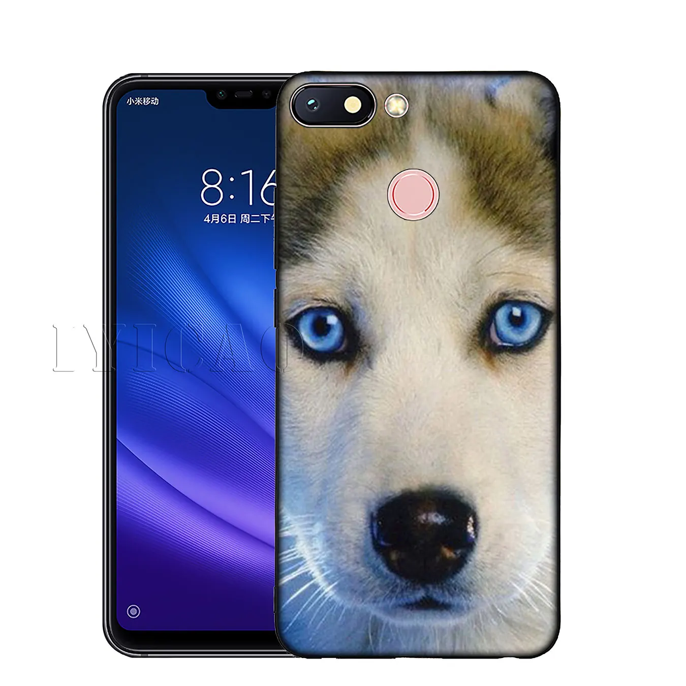 IYICAO Husky Dog cute Soft Silicone Phone Case for Xiaomi Mi 10 9 9T CC9 CC9E 8 SE A3 Pro A1 A2 Lite 6 pocophone f1 mi9 mia2 |
