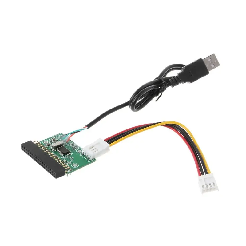 

1.44MB 3.5" USB Cable Adapter To 34Pin Floppy Drive Connector U Disk To Floppy Disk PCB Board Drop ship U1JE