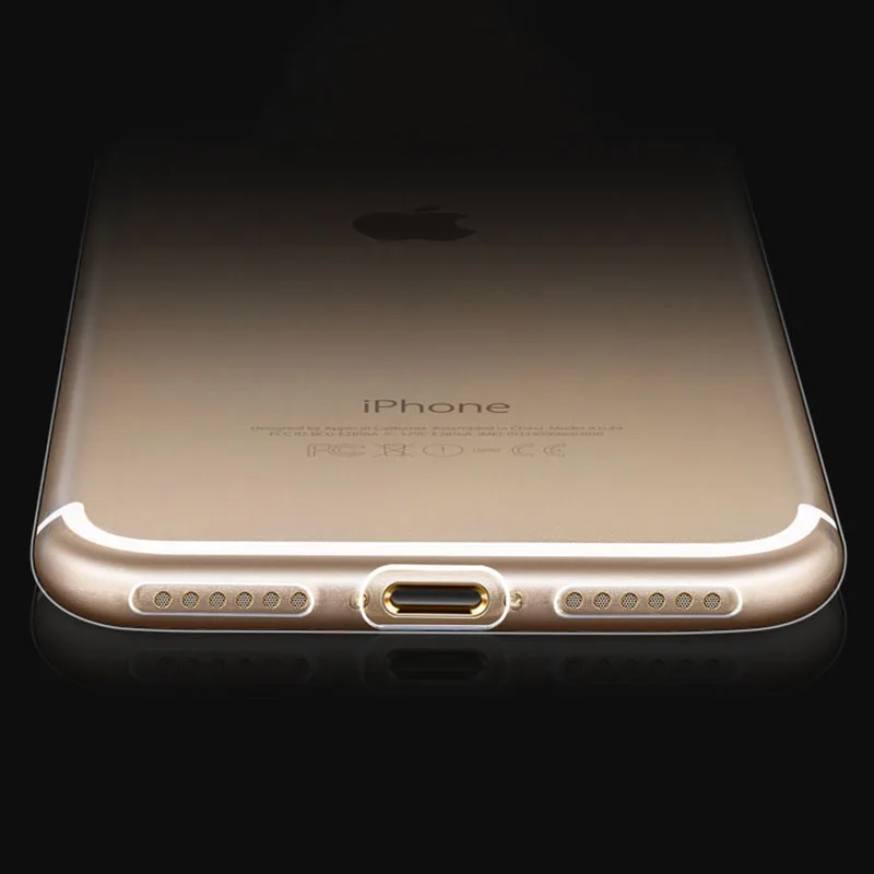 Чехол для apple iphone 7 7Plus мобильный телефон TPU iphone7 plus Чехлы i7 i7plus i прозрачный мягкий