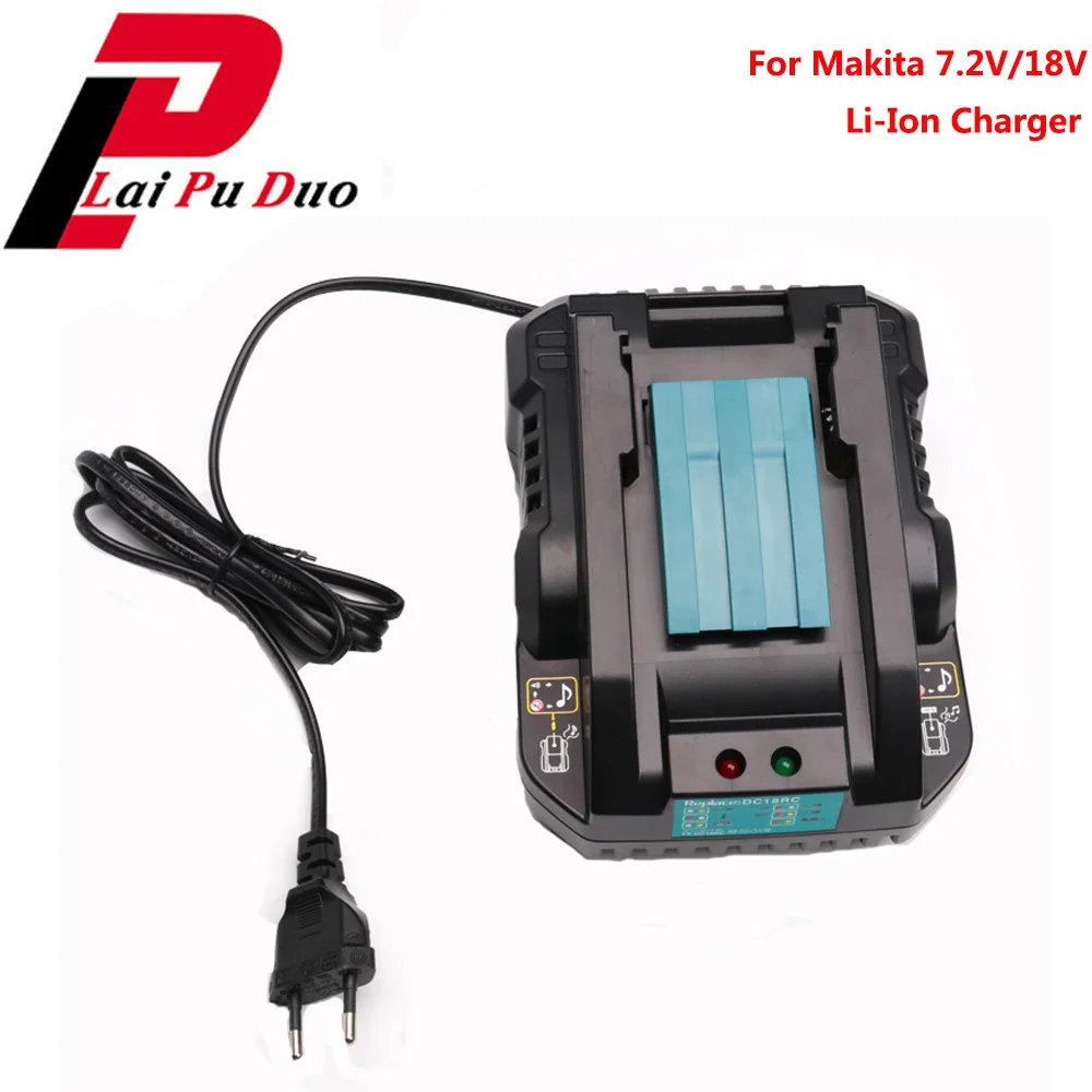 Зарядное устройство для литий ионных батарей 4A зарядный ток Makita 14 4 в 18 BL1830 Bl1430 DC18RC