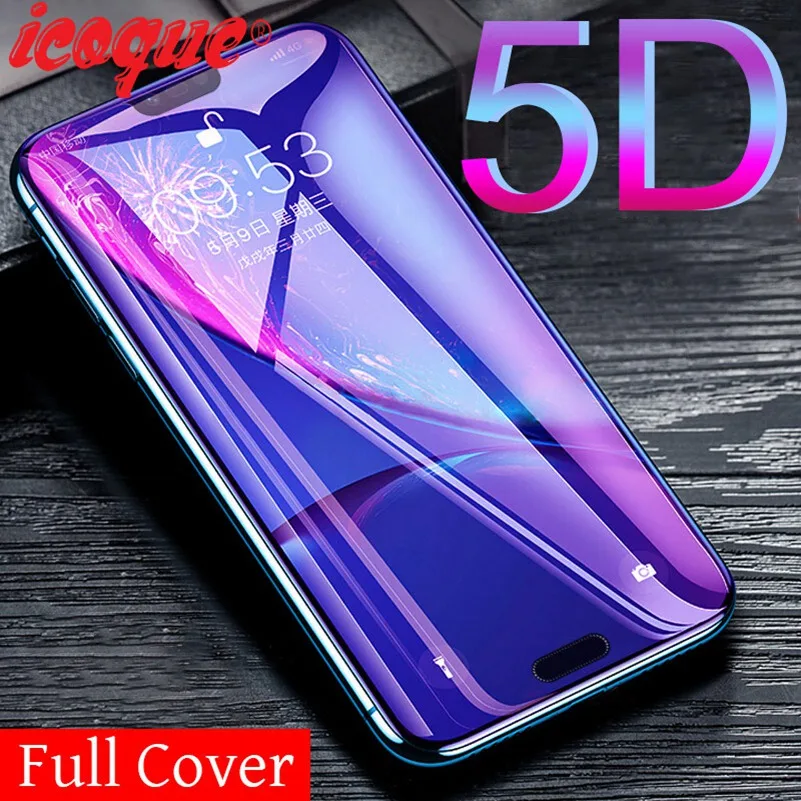 Закаленное стекло 5D 9H для Xiaomi Mi 10t Pro 9 Lite 8 9t Redmi K30 K40 K20 Защитное экрана Xiomi