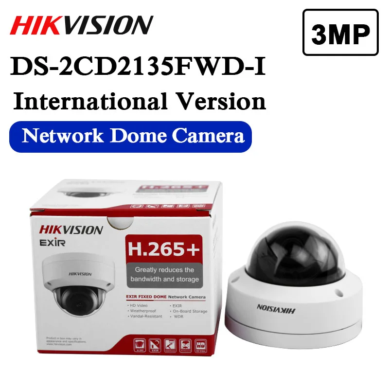 Бесплатная доставка английская версия DS 2CD2135FWD I сменная Сетевая купольная камера