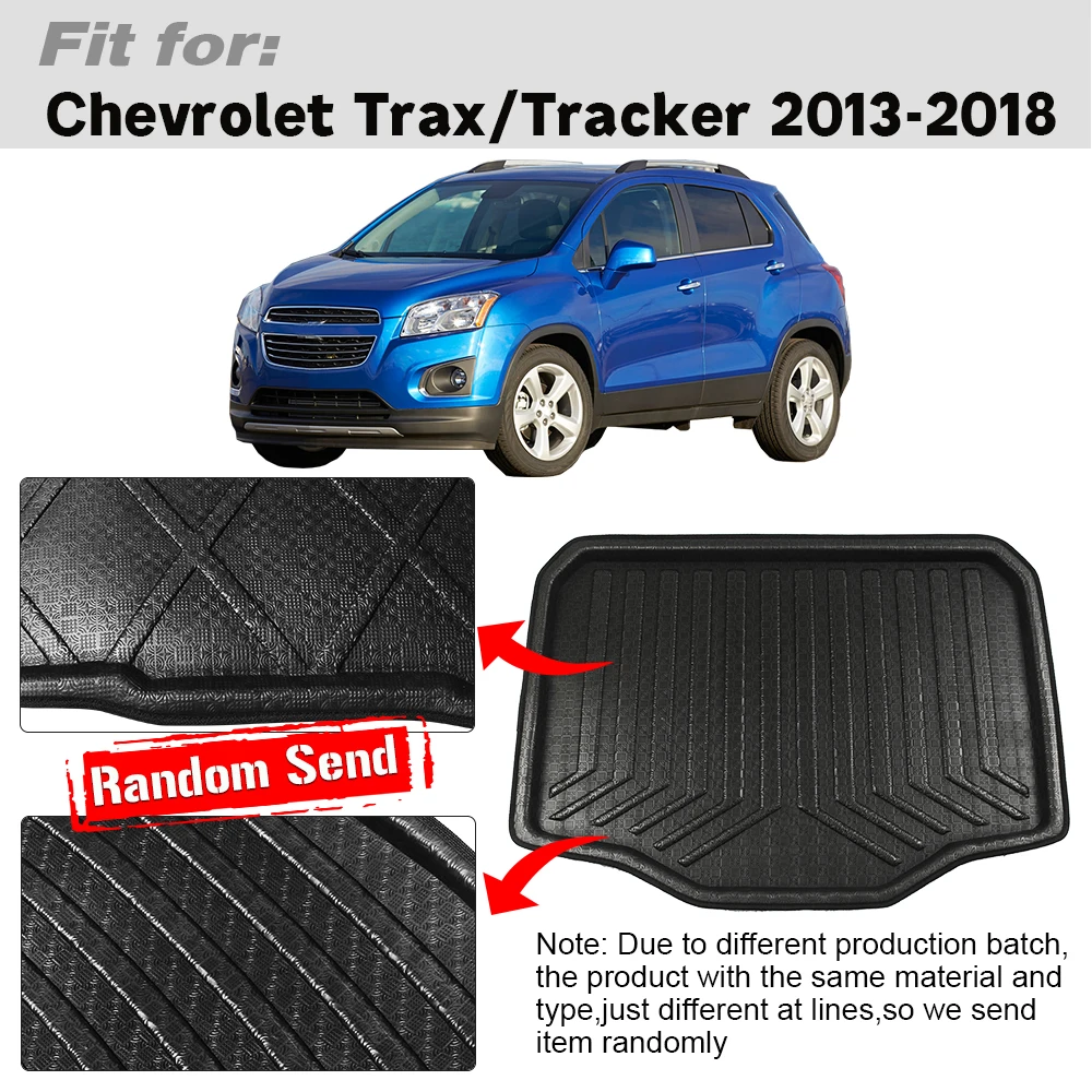 Buildreamen2 Для Chevrolet Trax Tracker коврик для багажника автомобиля напольный лоток