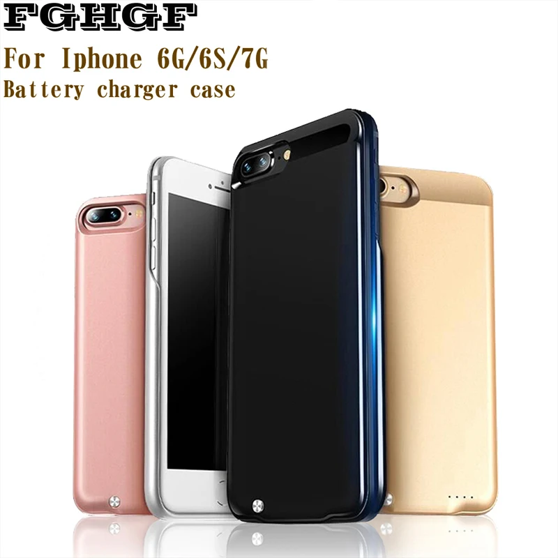 Зарядное устройство eeNjee для iPhone 6 6S 7 4 дюйма внешняя аккумуляторная задняя крышка