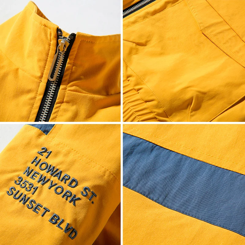 New 2020 Male Jackets OuterWear HIp Hop Men StreetWear Youth Fashion Coat Spring MOOWNUC Casual Tooling Jacket MWC Fit | Мужская одежда