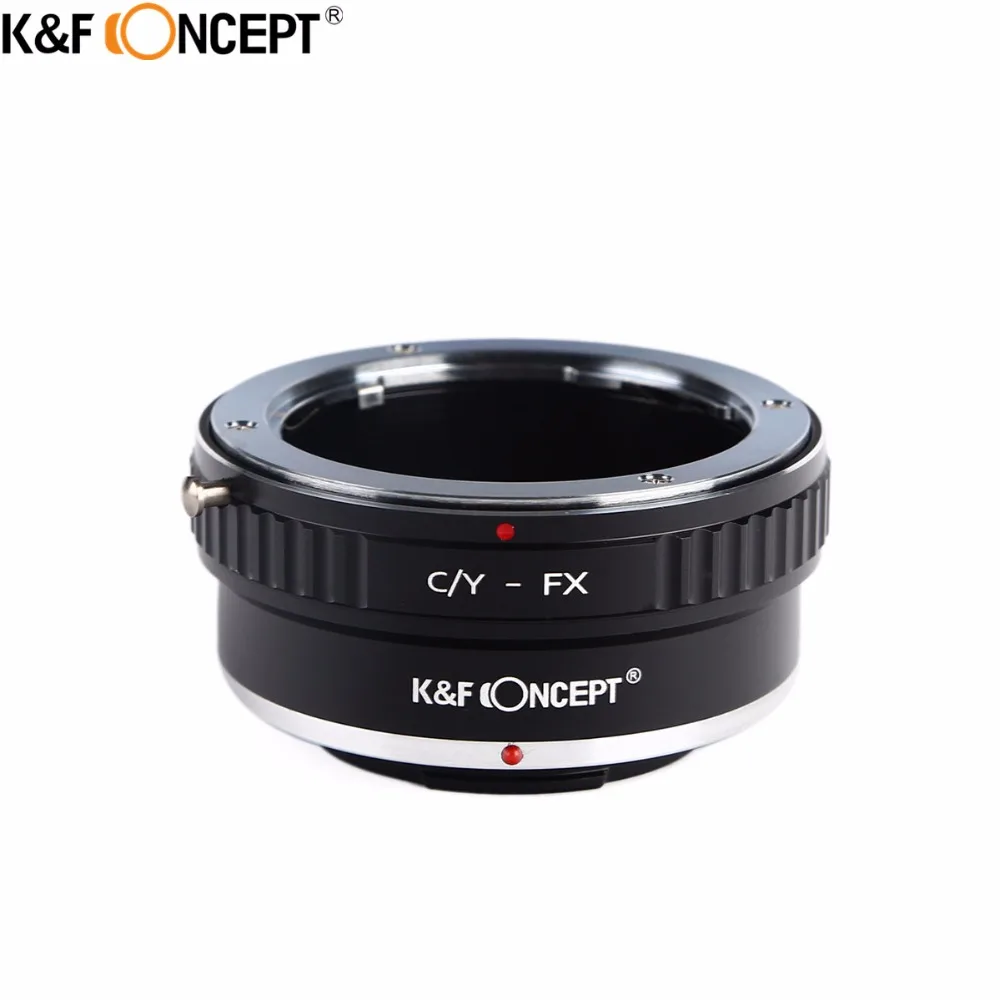 K & F CONCEPT C/Y FX кольцо адаптера объектива камеры для Contax Yashica корпуса Fujifilm FX|adapter ring|lens