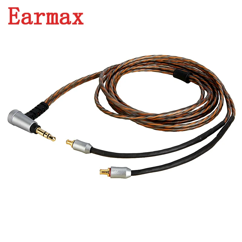 Earmax 313A A2DC кабель для наушников 3,5 мм HIFI аудио кабель OCC серебрение обновленный провод для ATH-LS400/300/200/50/70E40/50/70