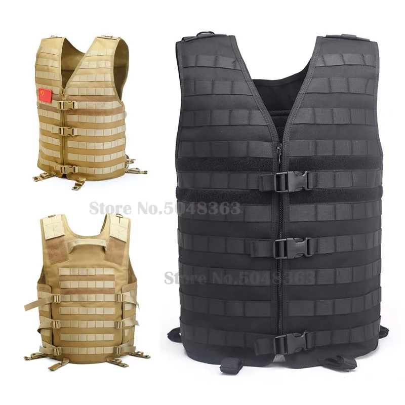 Тактический модульный жилет Molle с дышащей сеткой уличный Регулируемый Жилет для