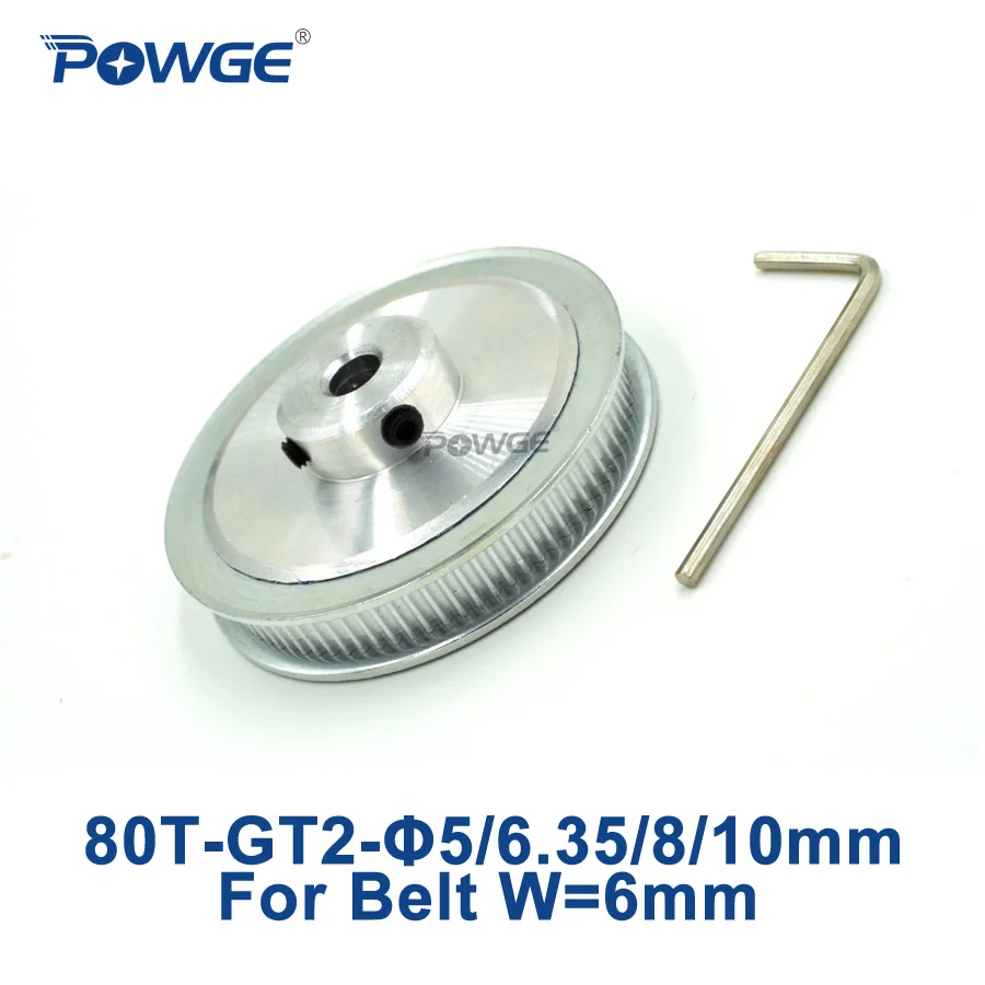 Зубчатый шкив для зубчатого ремня 5/6 35/8/10 мм 80 зубьев т pulley roller pulley bandpulley used