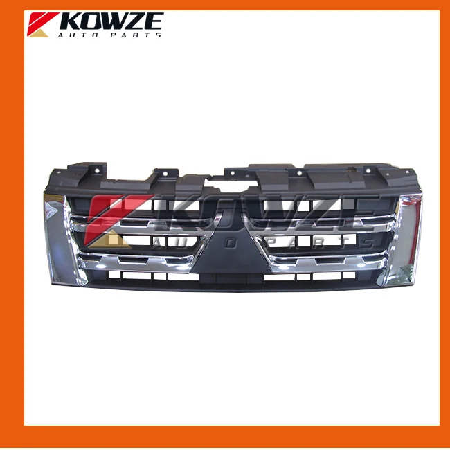 Хромированная решетка радиатора для Mitsubishi Pajero Montero Shogun 4 IV 2012 New 7450A825|chrome radiator