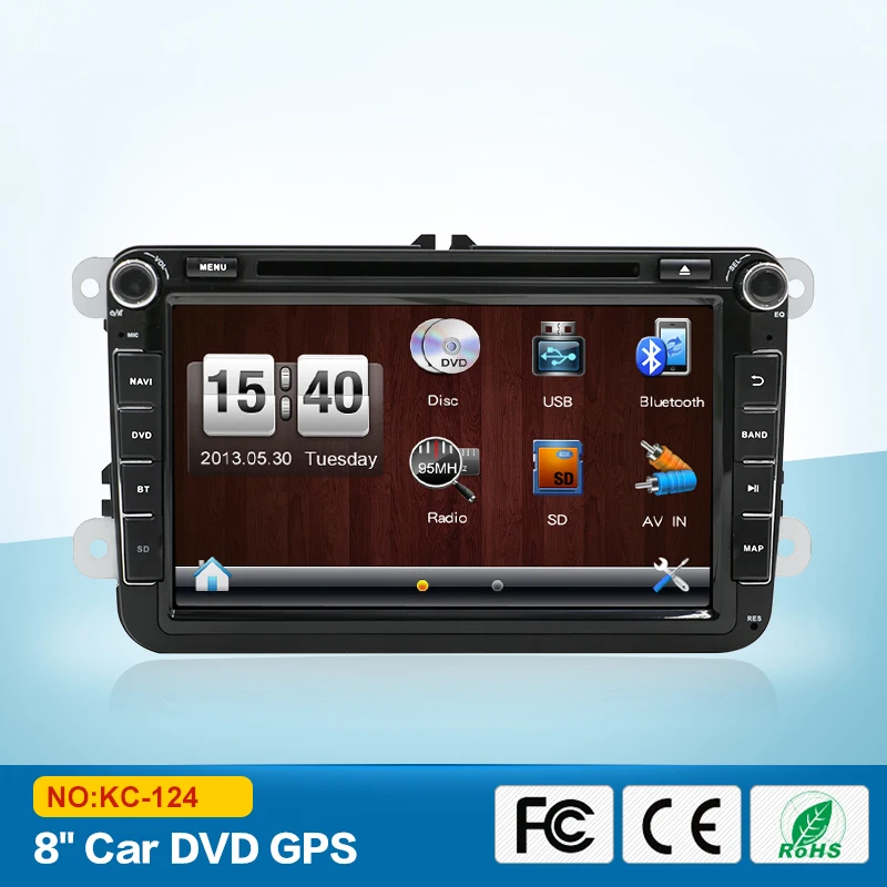 Bosion 2 din 8 '' автомобиль dvd GPS с сенсорным экраном рулевого колеса ipod стерео
