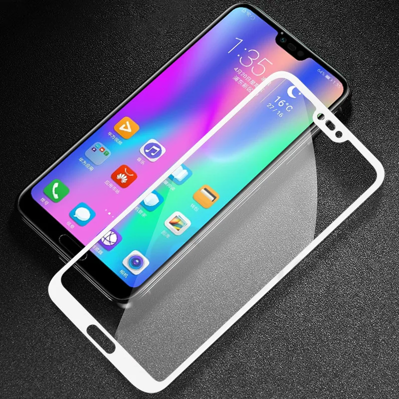 2 шт 3D полное покрытие закаленное стекло для Huawei Honor 9 Lite V10 V9 Play экран Защитная