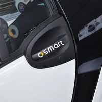 aliauto 2 x reflective car door handle sticker and decal for smart fortwo forfour
