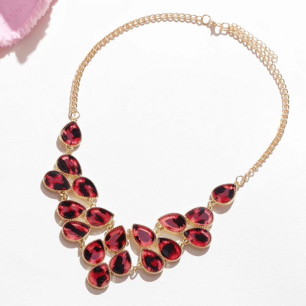 Леопардовые стразы, чокер, Кристальные драгоценные камни, роскошные золотые чокеры, чокер, массивное ожерелье, женские аксессуары