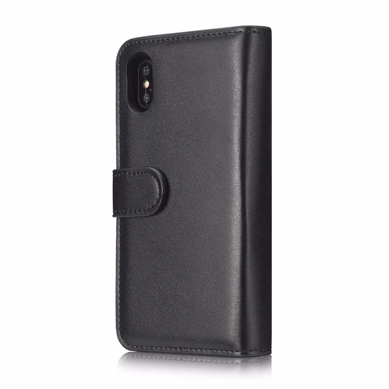 Для iphone 6 6S 7 8 Plus 11 Pro Max magnetic 2 в 1 Многофункциональный слот для карт сумка на молнии для iphone XR XS Max X флип чехол-кошелек