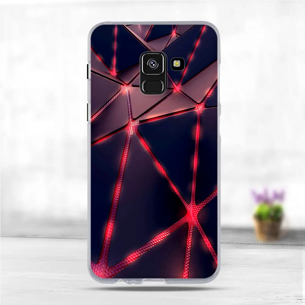 Для Samsung Galaxy A8 (2018) A530F чехол TPU ультра тонкий мягкий для защитный | Мобильные