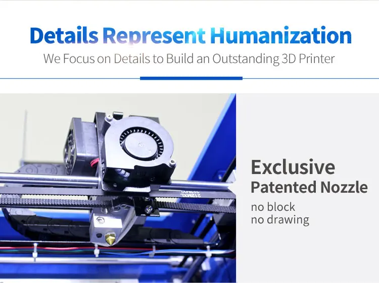 High Precision 3D Printer Machine Good Quality For School Metal Frame Printing Md-16-24 | Компьютеры и офис