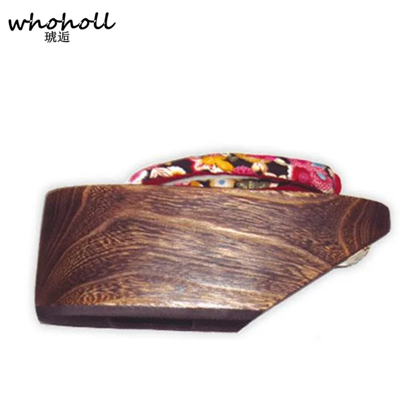 WHOHOLL/оригинальные японские Сабо Geta; женские деревянные шлепанцы Geisha; вьетнамки на толстой платформе для танцев; костюмы для косплея