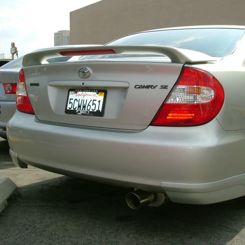 Используется для toyota camry спойлер 2003 2006 модель со светом Высокое качество ABS