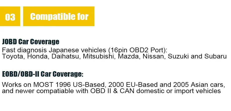 Autophix OM127 JOBD OBD2 автомобильный сканер OBD2 JOBD для Тойота Хонда японский автомобиль стираемый код ошибки читатель диагностический инструмент сканирования