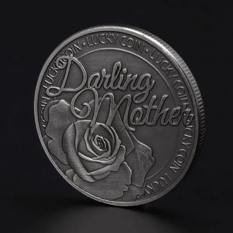 Памятная монета на удачу для матери Коллекционная Коллекция коллекционных монет