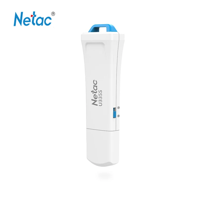 USB флеш накопитель Netac U335S 16 ГБ 32 64 128 USB3.0 защитный переключатель аппаратное