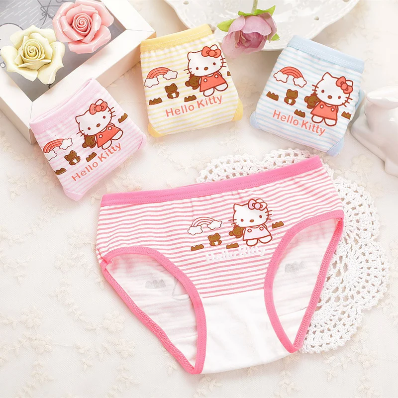 4 шт./лот детское нижнее белье для маленьких девочек трусы с героями мультфильмов