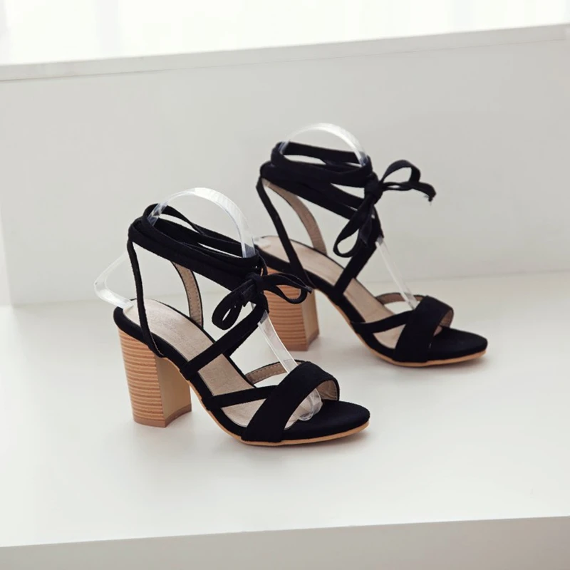 BLXQPYT/Настоящие Sandalias Mujer; большие размеры 32-50; женские босоножки на высоком каблуке; sapato feminino; Летний стиль; chaussure femme; T8610