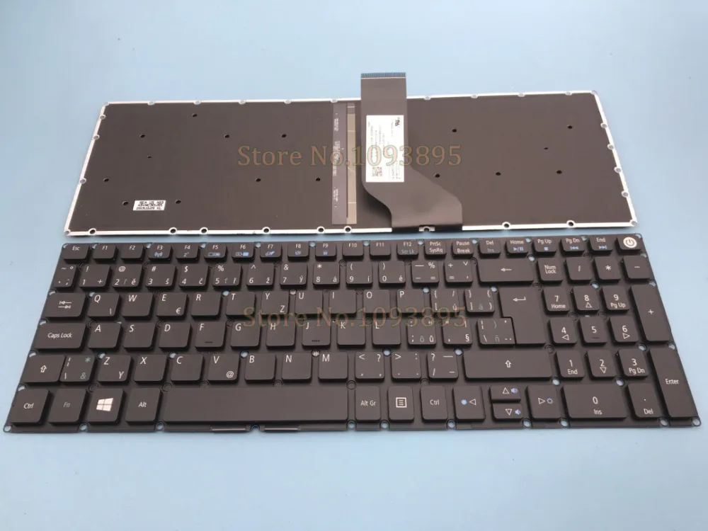 Новый Чешский клавиатура для acer Aspire E5-722 E5-772 V3-574G E5-573T E5-573 E5-573G E5-532G F5-573 Словацкая с