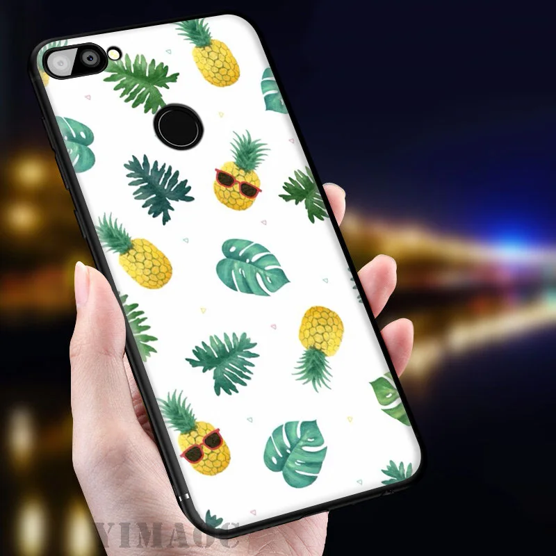 YIMAOC фрукта ананаса арт мягкий чехол для huawei Honor вид 20 10 8X8 8C 6A 7A 7X 7C Lite рro Y9 Y7 Y6 Prime 2018