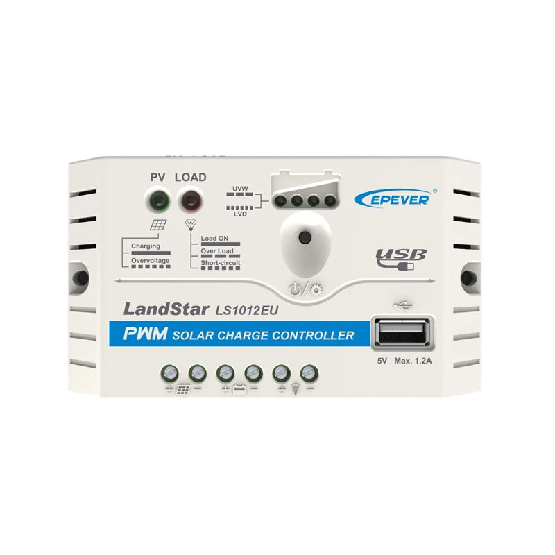 Регулятор заряда солнечной батареи 5 в USB 5A 10A 20A 30A LS0512EU LS1012EU LS1024EU LS2024EU EPEVER PWM LandStar |