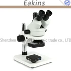 Набор мультифокального стереомикроскопа 3,5-90X зум тринокулярный микроскоп + HDMI VGA промышленная микроскопа камера + 56 светильник