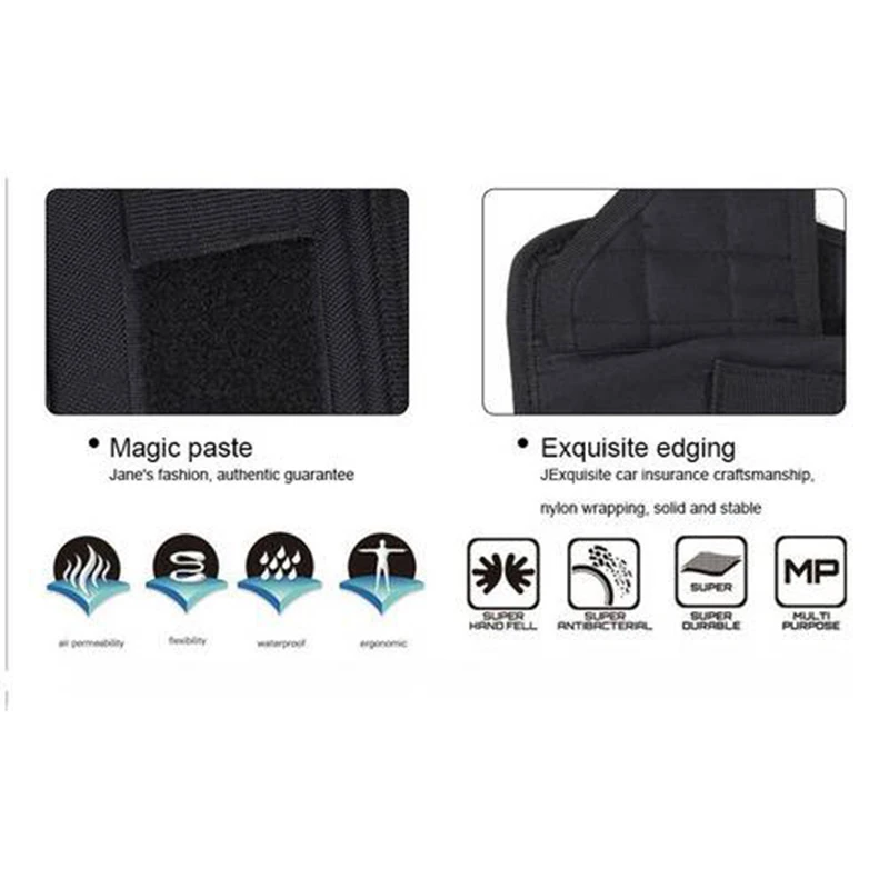 Tactical Airsoft Pistol Gun Drop Leg Thigh Holster Pouch Bag Right Hand Black Outdoor With Adjustable Magic Strap | Спорт и