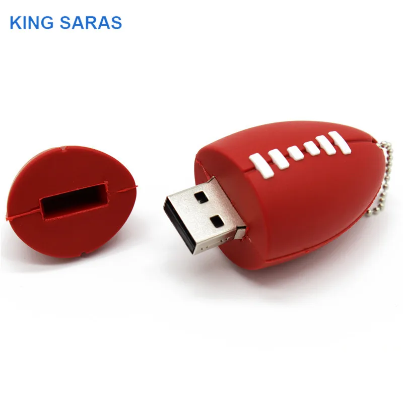 KING SARAS 64 Гб мультфильм теннис баскетбол футбольная модель usb флэш-накопитель usb 2,0 4 ГБ 8 ГБ 16 ГБ 32 ГБ флешка