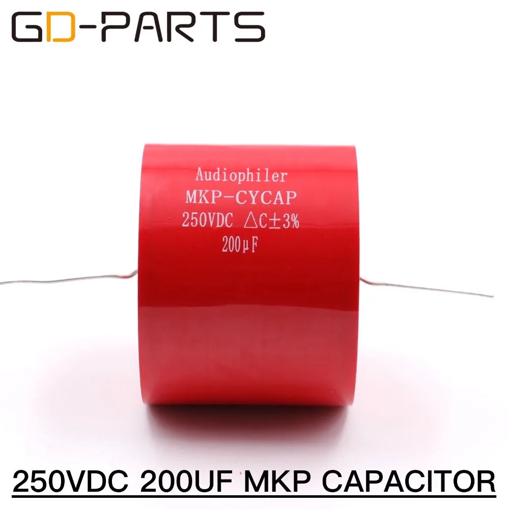 GD PARTS 1 шт. 200 В постоянного тока мкФ Audiophiler Осевая муфта MKP конденсатор для Hi Fi аудио