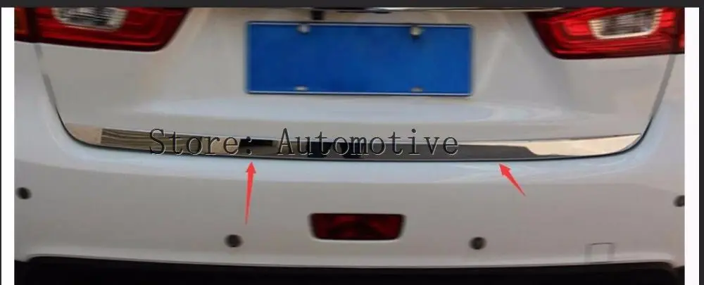 

Накладка на заднюю крышку багажника из нержавеющей стали для Mitsubishi ASX 2010 2011 2012-2013