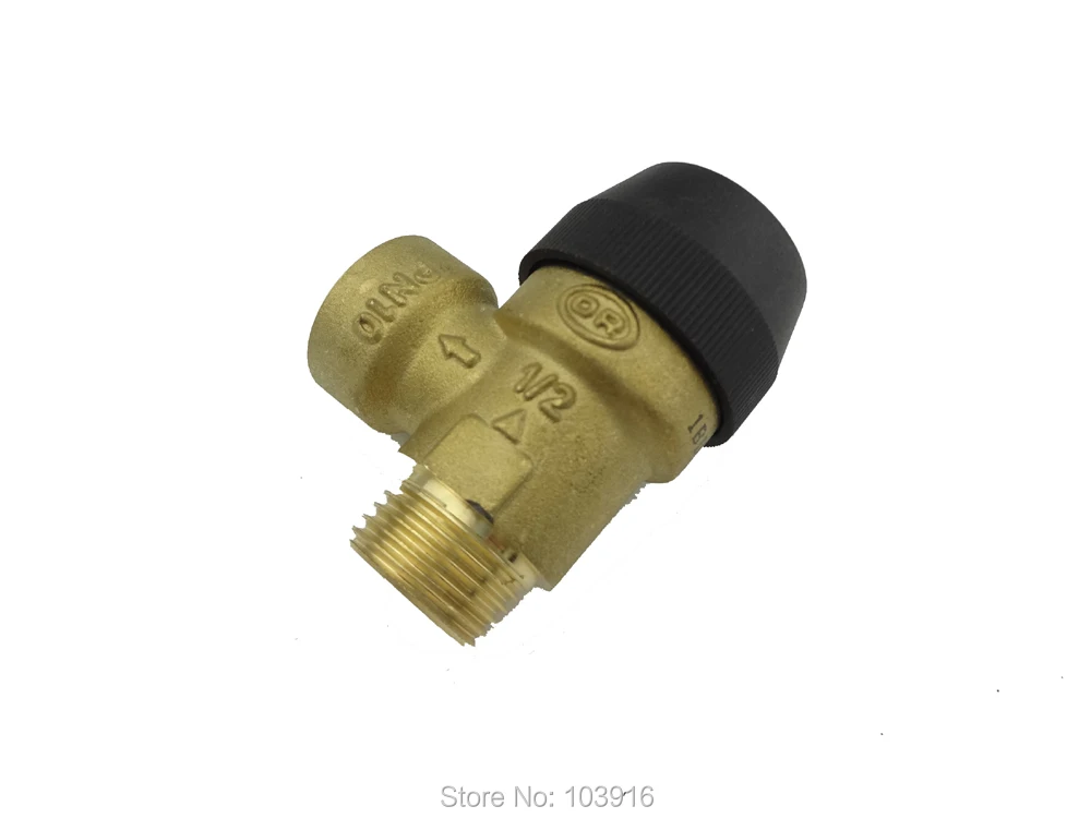 Предохранительный клапан для солнечного водонагревателя 1/2 дюйма 6 бар