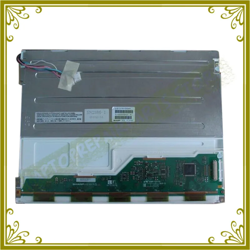 Новинка оригинальный ЖК-экран 12 1 дюйма LQ121S1DG41 панель TFT LCD 41 контакт Замена 800*600 |