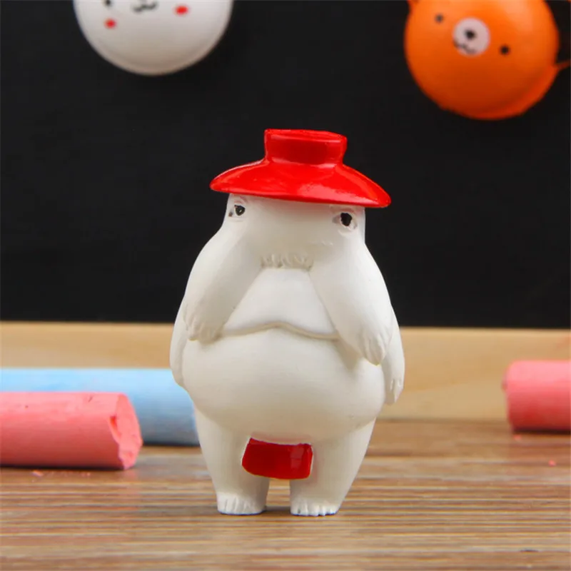 Оптовая продажа 1 шт Kawaii Смола Kili кошка зимний холодный вариант шарфа Chihiro эльф